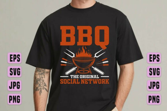 BBQ Social Network SVG File Review