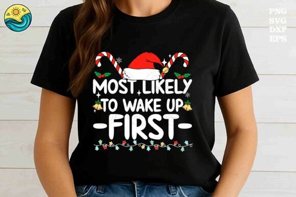 Funny Wake Up First SVG