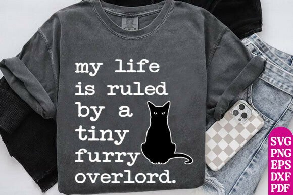 My Life is Ruled by a Tiny Furry SVG PNG