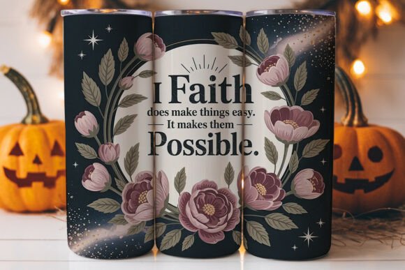 Review: Faith Inspirational Quote 20oz Tumbler