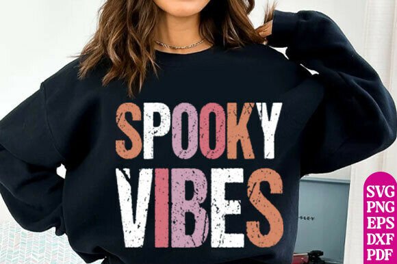 Spooky Vibes Svg Png, Halloween Vibes