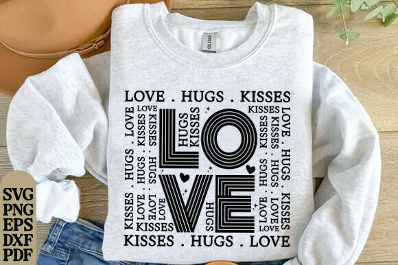 Valentine Subway Art SVG, Love Shirt PNG
